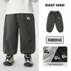 Calças Compridas para Meninos Outono Roupa Calças de Moletom para Crianças Pequenas 2026 Nova Roupa Infantil Calças Jogger para Bebês Estilo Primavera e Outono Meninos