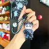 Chaveiro Panda SWAT Armado com Arma de Fogo Boneco Panda de Silicone Chaveiro Pingente Pequeno Presente para o Dia do Exército