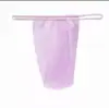 Tanga descartável não tecida masculina e feminina para banho de vapor salão de beleza roupa íntima respirável sem lavagem sauna viagem de negócios tanga feminina