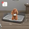 Inodoro para perros extragrande con protección contra salpicaduras y soporte, lavable, urinario para perros estilo plano para uso doméstico, disponible para venta al por mayor