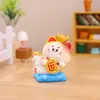 Decoración Creativa para el Hogar Figuras de Gato de la Suerte Artesanías de Resina Regalos para Clientes y Amigos Adornos de Escritorio de Dibujos Animados Venta al por Mayor