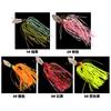 Nuevo Hu Shu Lao Luya plato retención agua JIG alambre silicona cabeza plomo anzuelo ensartar pez lubina cebo artificial cabeza plomo pez