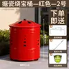 Quemador de incienso de acero inoxidable, quemador de incienso engrosado para uso doméstico, cubo para quemar incienso dorado sin humo para interiores con revestimiento interior y base de fuego de papel de aluminio