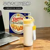 Copo Portátil Novo Estilo para Estudantes, Copo de Água para Carro de Grande Capacidade, Copo para Leite de Soja e Café para Escritório Atacado