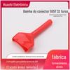 Conector: shell plástico 5557 bainha do conector, 32 furos de isolamento da extremidade da luva, chicote de fiação, isolamento bainha macia
