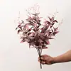 Folhas de Madressilva Simulação Clematis Escritório Decoração de Casa Planta em Vaso Planta Artificial Paisagismo de Engenharia Vegetação Planta Verde