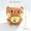 Lindo peluche de gato y perro con sonido, colgante chirriante, llavero para bolso, adorable mascota con cola giratoria, un encanto femenino