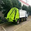 Fabricantes de Camión Compactador de Basura Dongfeng de 8 Metros Cúbicos Ahora Coche Motor de 150 Caballos de Fuerza Caja de Cambios Rápida de 6 Velocidades