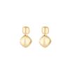 Aretes de metal de diseño original estilo frío que combinan con todo, amor, flor hueca, personalidad, estilo ins