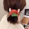 Faixa de Cabelo de Pelúcia Outono e Inverno Infantil Meninas Fofa Zootopia Judy Nick Faixa de Cabeça Bebê Elástico Anel de Intestino