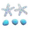 Concha de Estrella de Mar Grande para Océano DIY Funda para Teléfono Móvil Zapatos con Agujeros Horquilla Accesorios para el Cabello Materiales para Accesorios de Resina Venta al por Mayor