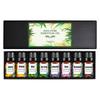 Caja de aceites esenciales de aromaterapia solubles en agua transfronteriza difusor humidificador planta lavanda traje de aceites esenciales de aromaterapia unilateral