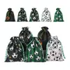Bolsa con Cordón del Mundial Bolsa de Tela de Poliéster Personalizada Bolsa de Almacenamiento Portátil Bolsa de Regalo para Fiesta de Fútbol Bolsa con Cordón de Lona