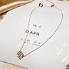 Acero de Titanio Simple de Alta Gama Lujo Ligero Acero de Titanio Inmarcesible Números Romanos Pulsera de Cintura para Hombre Pequeña Pulsera de Diseño iins para Mujer