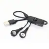 Parche de Masaje Hebilla de Electrodo Cable de Fisioterapia USB a Macho con Interruptor de Llave 501 a Cable de Hebilla de Electrodo 1 Minuto 2