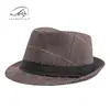 Chapéus para Homens de Meia-Idade e Idosos, Chapéus de Sol para Proteção Solar de Primavera e Verão no Atacado, Chapéus Jazz, Chapéus Retrô Britânicos de Cavalheiro