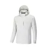 Nueva Chaqueta Cortavientos Transpirable Fina Casual con Capucha Resistente al Viento Holgada para Exteriores