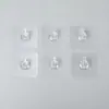 Gancho de Chifre Transparente, Sem Prego, Sem Marca, Gancho Adesivo de Chifre Autoadesivo, Gancho Transparente, Gancho Sem Furo para Quarto e Banheiro Atrás da Porta