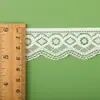Renda Ondulada Branca de Lado Único de 3cm Renda Elástica Renda para Saia de Vestido de Casamento Acessórios de Renda para Roupas