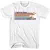Camiseta Masculina Solta Clássica Retro de Comércio Exterior para Filmes