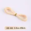 He 10m / Hilo de Cera Coreano Cordón de Cuero Pulsera Trenzada Hecha a Mano Hilo para Tejer Cordón Redondo de Cera de Alta Gama Al por Mayor
