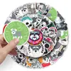50 Stickers de Graffiti Schenari Personalizados Transfronterizos de Dibujos Animados Lindo Perro Decorativos Vaso de Agua Teléfono Móvil Equipaje