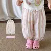 Ropa Infantil Inco Conjunto para Niñas Dibujos Animados Verano Estilo Delgado 2026 Ropa Infantil Casual Clase a Chaleco para Bebé Pantalones Anti-Mosquitos