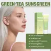 Crema Protectora de Té Verde Transfronteriza 50g Protector Solar de Té Verde Crema Hidratante Hidratante Nutritiva Rejuvenecedora Emulsión de Agua