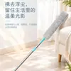 Plumero Limpiador de Polvo Artefacto de Limpieza del Hogar Mango Extendido Limpieza de Grietas Plumero para Polvo Limpieza de Techos Plumero para Polvo