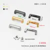 Venta Directa de Fábrica Puente de Arco en Forma de U Cerradura de Rosca Cubierta DIY Sujetador Caja de Joyería Manija de Cajón Hebilla de Correa