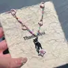 Goiaba de Verão ~ Colar de Contas de Goiaba Fresca Estilo Floresta para Mulheres, Corrente de Clavícula Doce e Fofa de Alto Valor de Nicho
