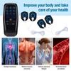 Dispositivo de Fisioterapia EMS/TENS de Doble Salida de Microcorriente, Masajeador Multifuncional de Pulso Meridian Meridian para Ejercicio Muscular de Baja Frecuencia