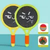Raqueta de Tenis Dispositivo de Entrenamiento de Tenis al Aire Libre para un Solo Jugador Autentrenamiento con Rebote de Cuerda para Padre-Hijo y Niños Set de Raquetas de Tenis Individual