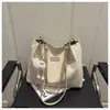 Bolsa de Ombro Versátil Feminina de Grande Capacidade Estilo Novo para Viagens Internacionais, Estudantes Universitários, Trabalho, Uso Casual, Moda de Nicho e Passeios Bolsa Tote