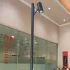 Lámpara de Jardín Minimalista de un Solo Foco para Parque, Lámpara de Jardín con Ángulo Ajustable, Personalización No Estándar, Fabricante de Fuentes de Iluminación para Exteriores
