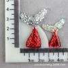 Colgante de Pegamento Cremoso Cola de Pez Sirena Accesorios para Funda de Teléfono Accesorios de Resina Llavero Parche para Zapato Clog DIY