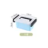 Caja de Almacenamiento de Plástico con Tapa Caja de Almacenamiento para Ropa Juguetes Organizador para Coche Gran Capacidad Caja de Almacenamiento Debajo de la Cama