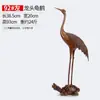 Adornos de Tortuga y Grulla de Cobre Cabeza de Dragón Chino Tortuga y Grulla Adornos Creativos para Decoración del Hogar Regalos de Cumpleaños