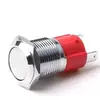 Interruptor de botón metálico de alta corriente de 16 mm 10 A resistente al agua IP65 alta potencia reinicio/autobloqueante modificación de interruptor de coche