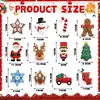 Kit de Arte de Costura com Feltro Transfronteiriço para Crianças Pacote de Material de Educação Infantil Terno Divertido de Costura DIY de Natal