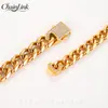 Pulsera Cubana Popular de Hip-Hop para Hombre, Seis Lados Pulidos, Sensación de Lujo Ligero de Alta Gama, Pulsera Cubana Incrustada con Diamantes, Venta al por Mayor de Joyería