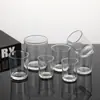 Copo de Vidro Transparente Espessado Personalizado para Velas Aromáticas DIY Caseiro Copo de Vidro Cilíndrico Espessado para Velas Aromáticas