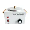 Máquina para derretir cera de un quemador con control de temperatura multinivel, adecuada para cera depilatoria, cera de manos y perlas de cera, especializada para salones de belleza