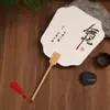 Kit de Pintura DIY con Texto, Adecuado para Puestos Callejeros y Mercados Nocturnos, Incluye Materiales para Abanico Redondo de Pintura a Tinta sobre Papel de Arroz, Hecho a Mano al por Mayor