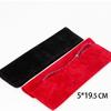 Bolsa de Terciopelo de Doble Cara con Solapa Tipo Sobre para Joyería, Bolsa Cuadrada de Tela, Cartera, Bolsa para el Polvo, Bolsa para Colgante, Bolsa para Joyería de Alta Gama
