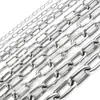 Cadena cadena de acero inoxidable 201 eslabón corto eslabón largo elevación colgar etiqueta protector de luz columpio para perro mascota secado de ropa cadena de hierro galvanizado