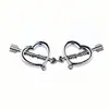 Productos para Adultos Metal Sm Pinzas Eróticas para Pezones Juguetes Sexuales para Hombres y Mujeres Parejas Placa Superior Correctiva Pinzas para Pezones de Resorte