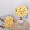 Flor artificial transfronteriza 27 peonías manojo rafia atado camelia rosa estilo ins fábrica de flores simulación productos anuales