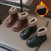 Botas de Invierno de Algodón para Niñas Estilo 2026 Nuevas Botas de Algodón Cálidas con Felpa para Niños Botas de Princesa Suaves y Elegantes para Niñas