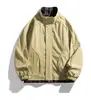 Jaqueta Nova Estilo Primavera e Outono Fábrica de Origem Tendência Masculina Plus Size Jaqueta Solta Moda Casual Tendência Marca Roupa Exterior